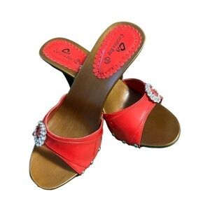 Carolina Bay heeled sandals. Size 8​​